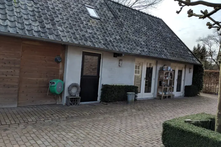 bed en breakfast aan het bospad
