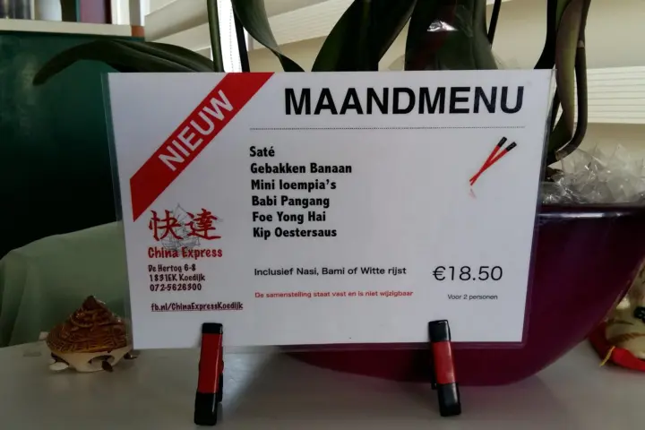 Restaurant China-Expres in Koedijk