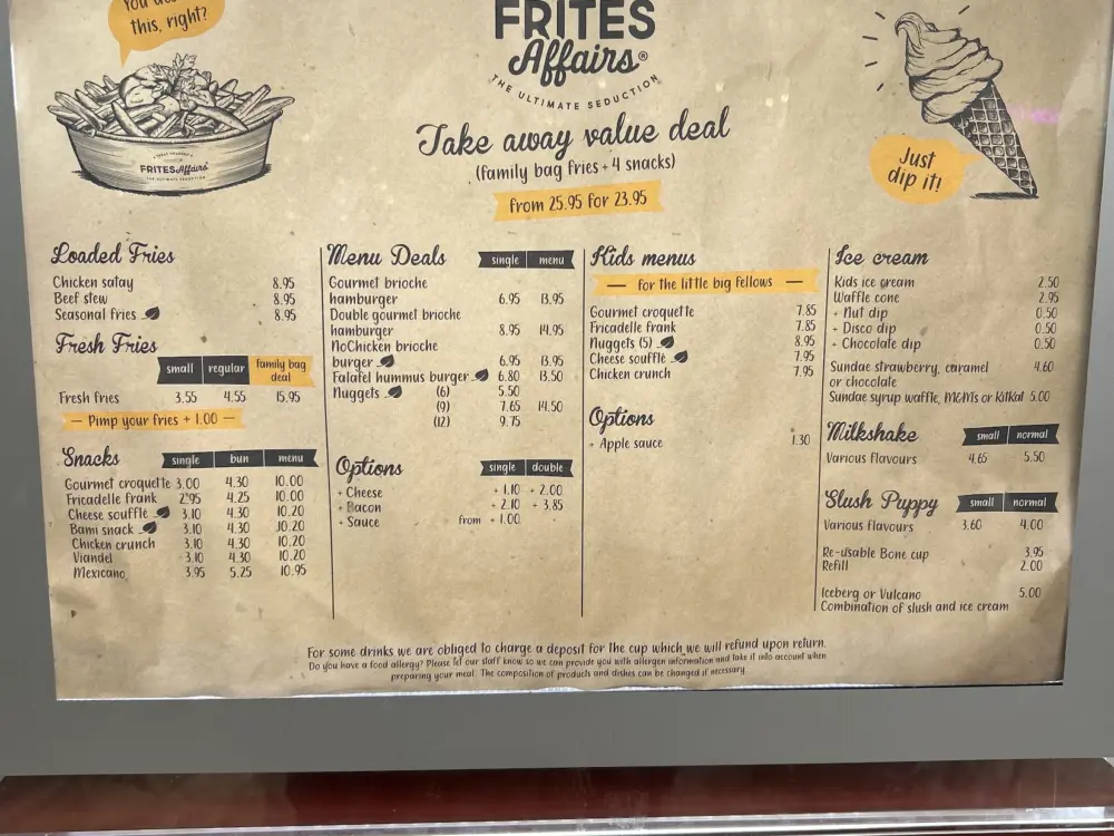 Restaurant Frites Affairs in Westerhoven