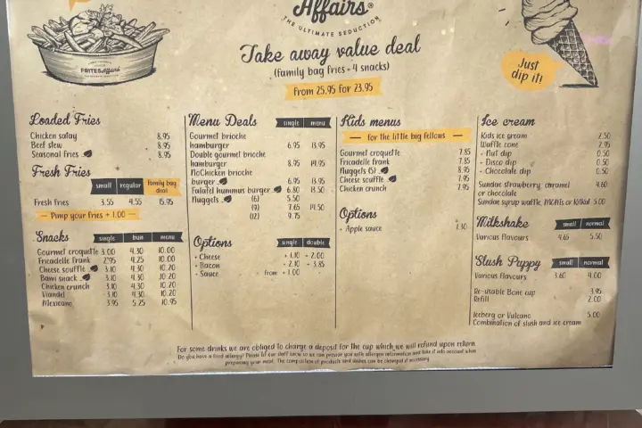 Restaurant Frites Affairs in Westerhoven