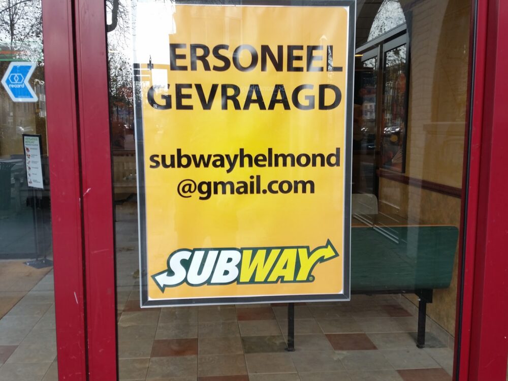 Subway in Helmond
