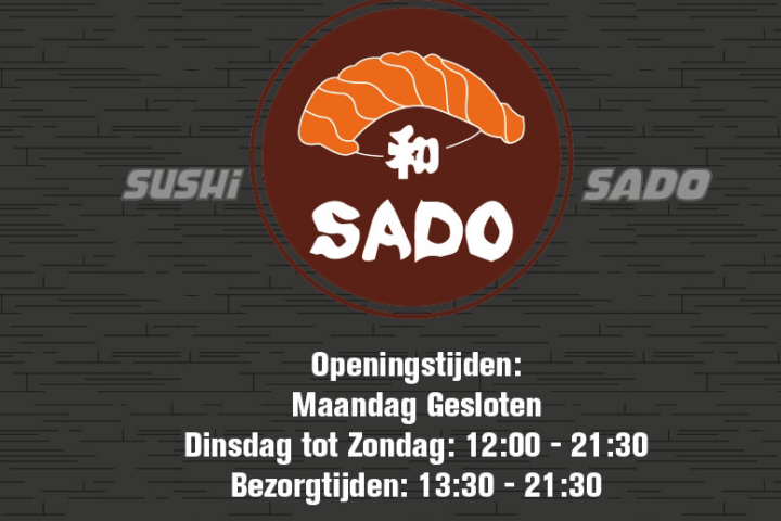 Restaurant Sushi sado in Valkenswaard