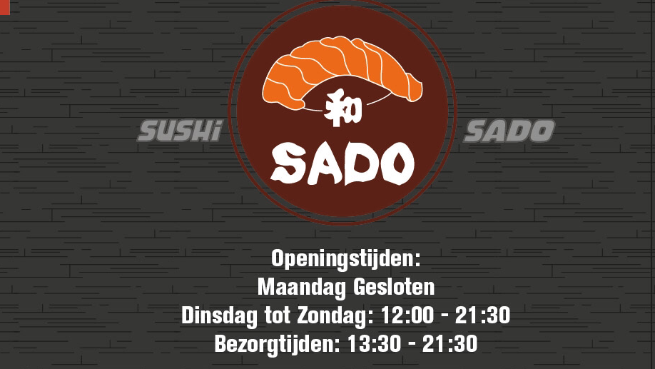 Restaurant Sushi sado in Valkenswaard
