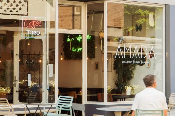 Restaurant Amada Coffee in Rotterdam