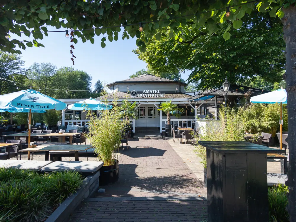 Restaurant Amstel Boathouse | De Orangerie Amsteldijk in Amsterdam