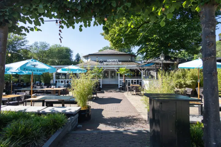 Restaurant Amstel Boathouse | De Orangerie Amsteldijk in Amsterdam