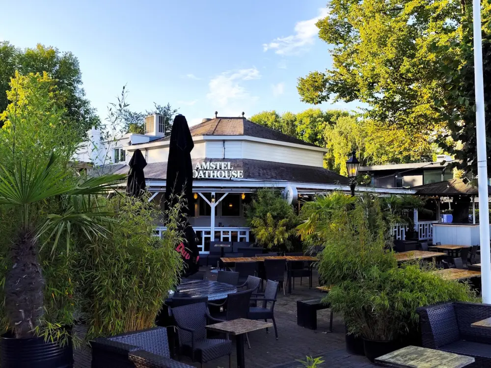 Restaurant Amstel Boathouse | De Orangerie Amsteldijk in Amsterdam