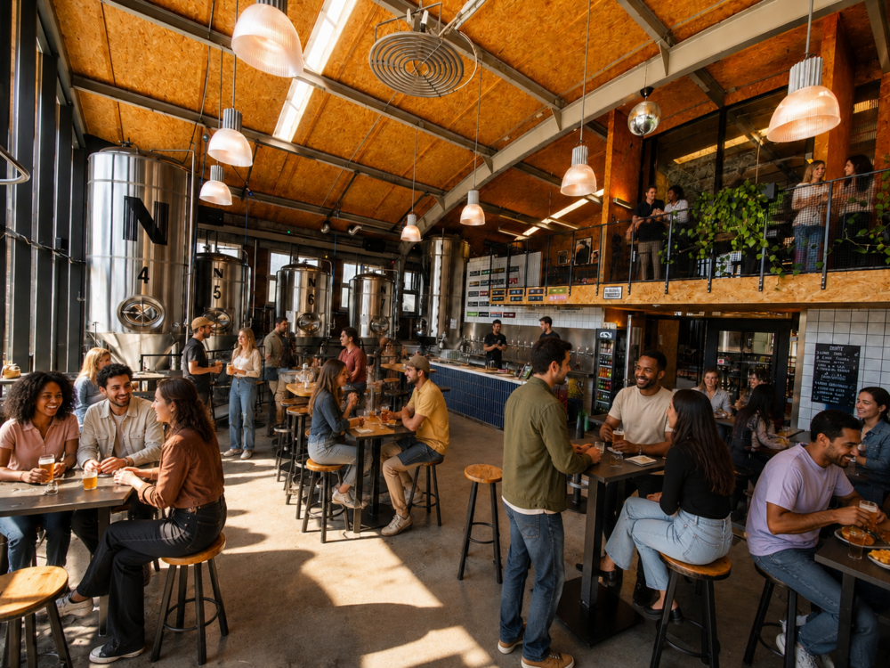 Restaurant Brouwerij Noordt in Rotterdam