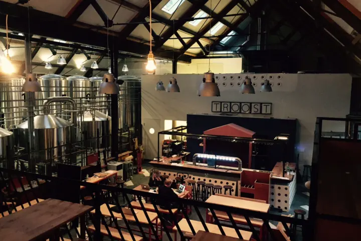 Restaurant Brouwerij Troost Westergas in Amsterdam