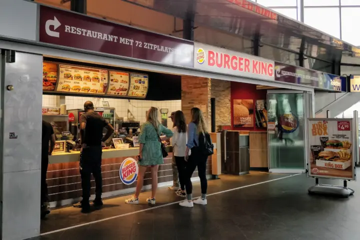 Restaurant Burger King in Amsterdam