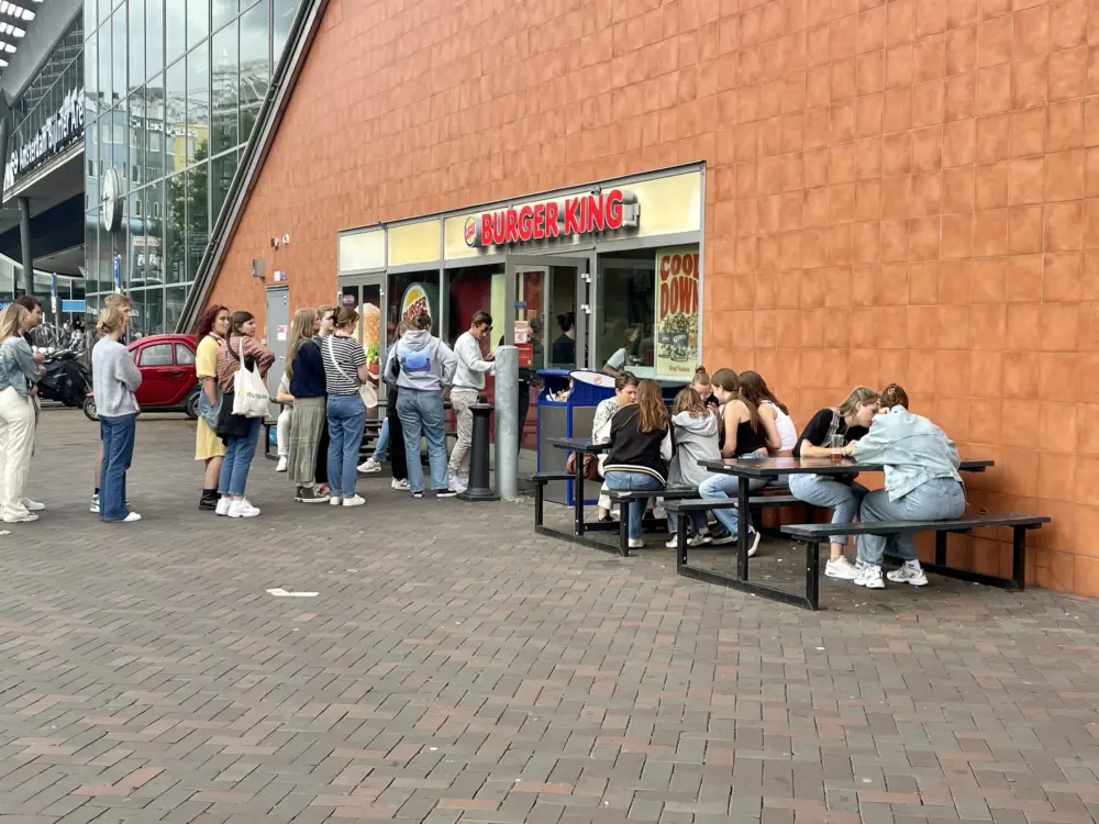 Restaurant Burger King in Amsterdam