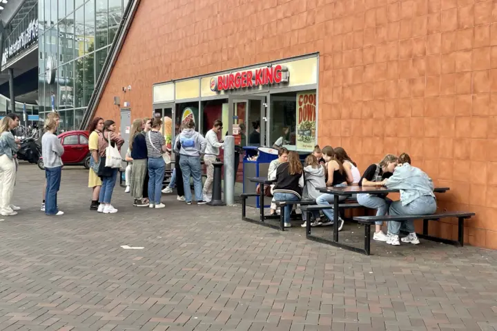 Restaurant Burger King in Amsterdam