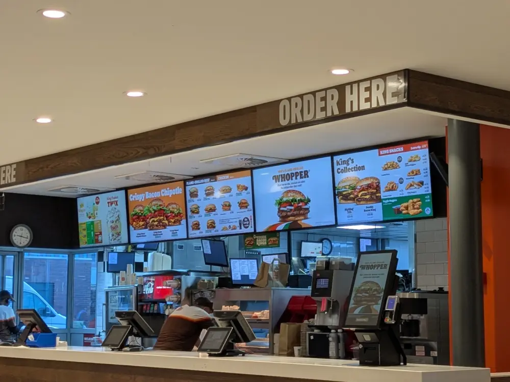Restaurant Burger King in Amsterdam