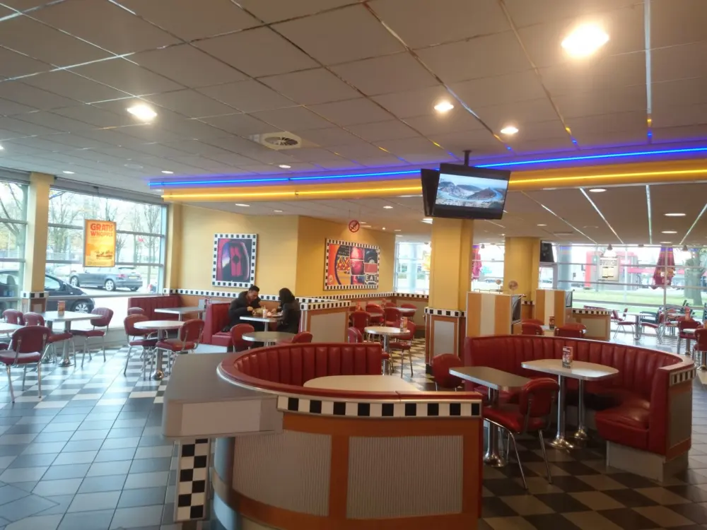 Restaurant Burger King in Amsterdam
