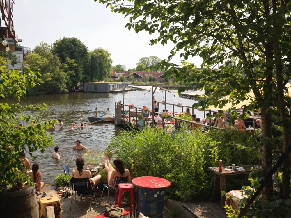 Restaurant Café de Ceuvel in Amsterdam