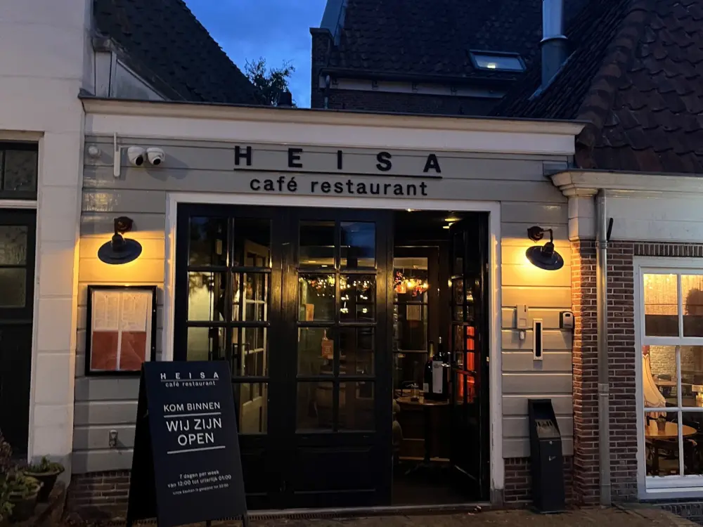 Café restaurant Heisa in Amstelveen