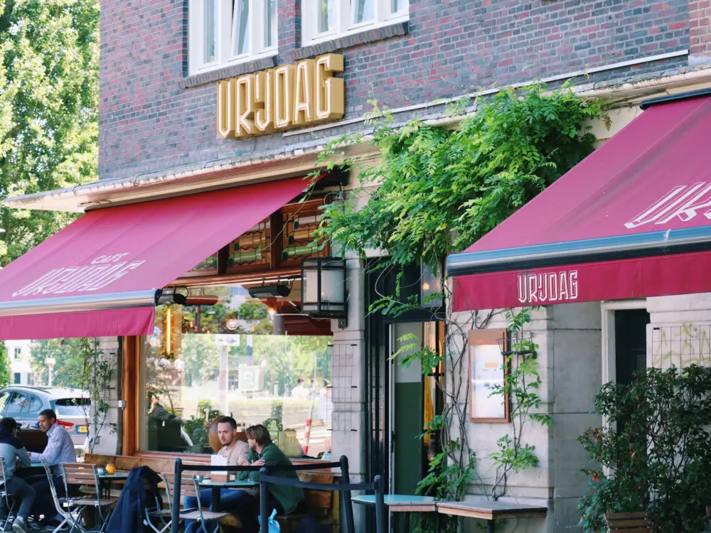 Restaurant Café Vrijdag in Amsterdam
