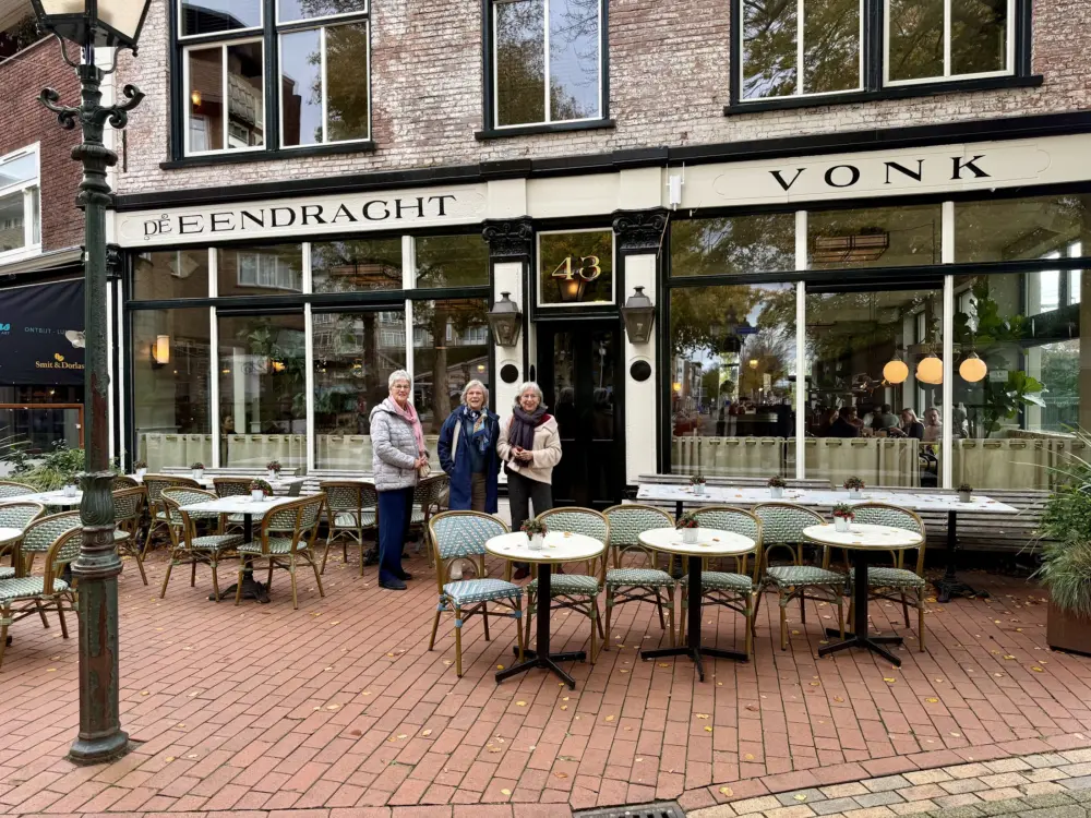 Restaurant De Eendracht in Vonk in Bussum
