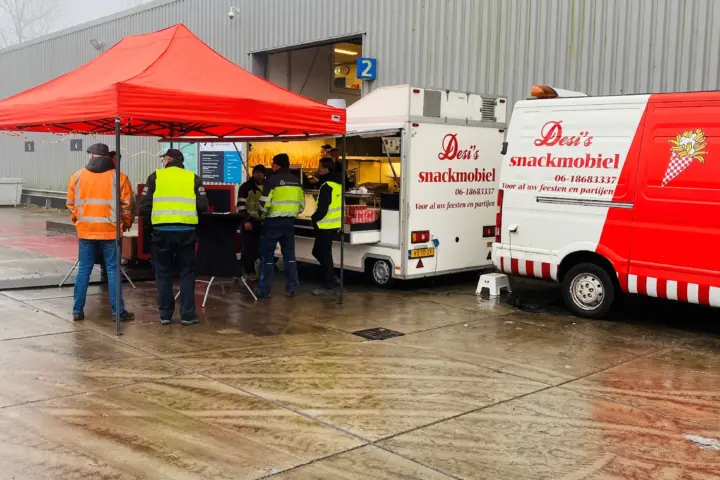 Desi's snackmobiel in Hilversum