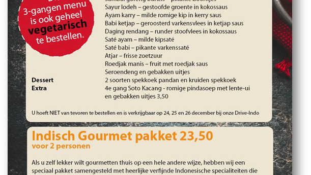 Restaurant Driveindo in Groningen