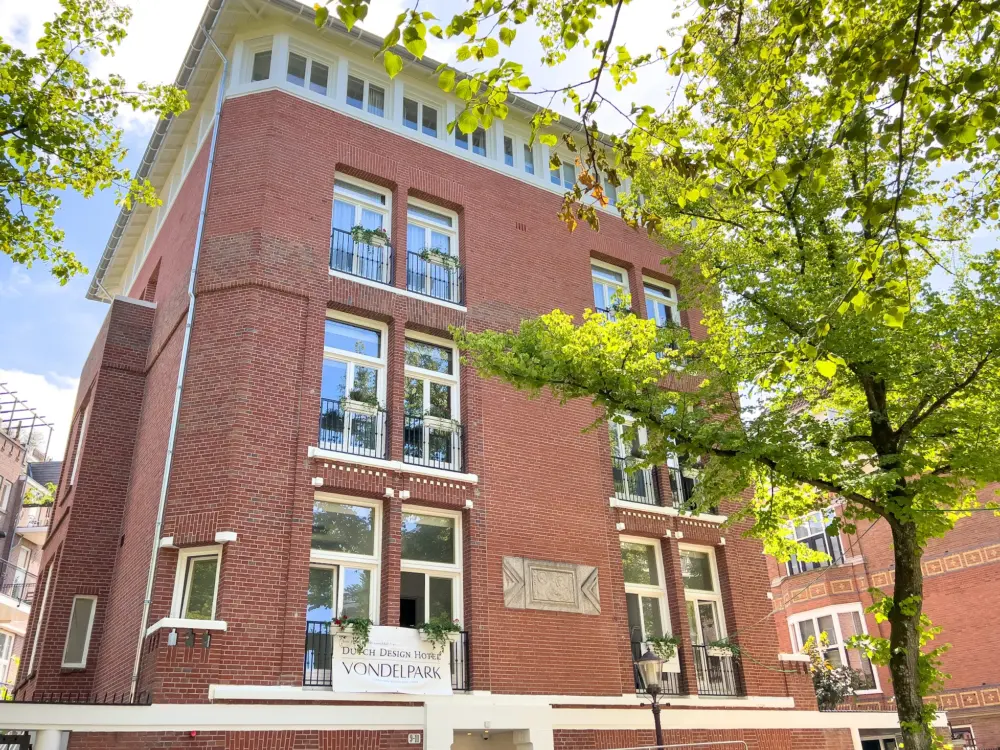 Dutch Design Hotel Vondelpark in Amsterdam
