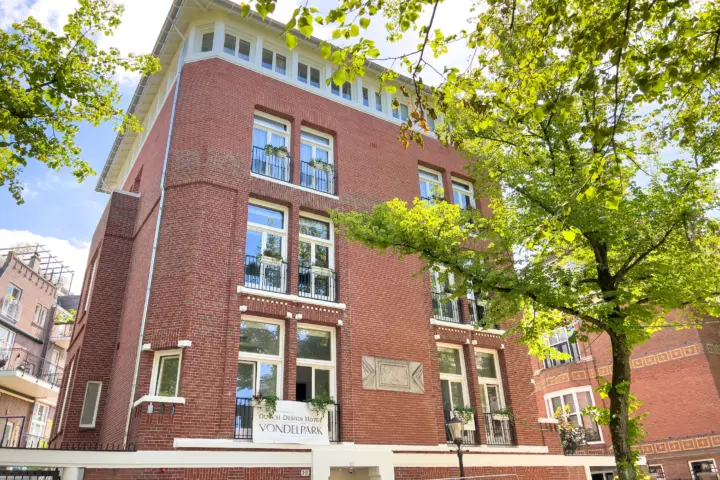 Dutch Design Hotel Vondelpark in Amsterdam
