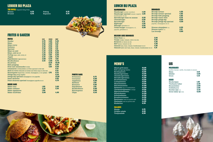 Eetcafé Restaurant plaza orden in Apeldoorn