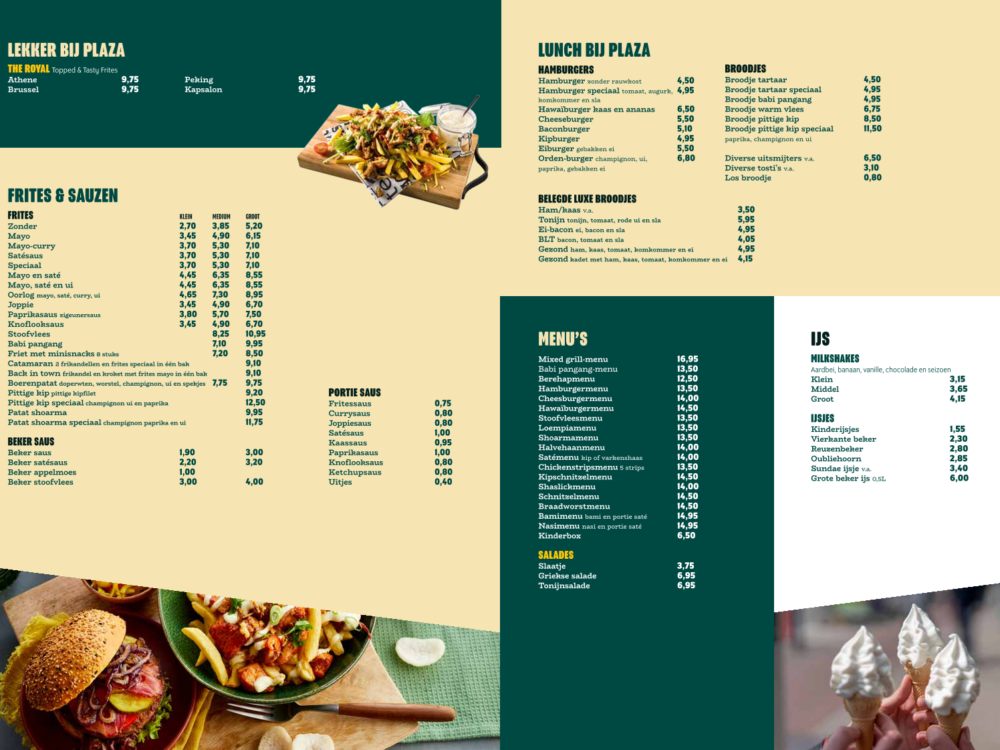 Eetcafé Restaurant plaza orden in Apeldoorn