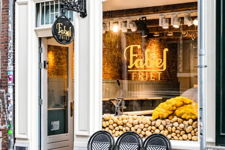 Restaurant Fabel Friet Runstraat in Amsterdam