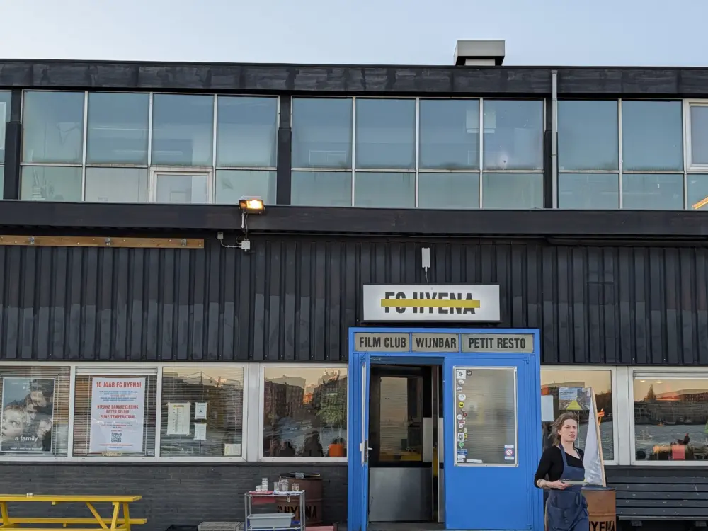 Restaurant FC Hyena in Amsterdam