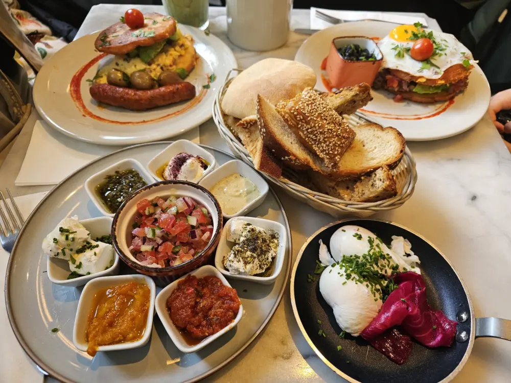 Restaurant Florentin brunch in Amsterdam
