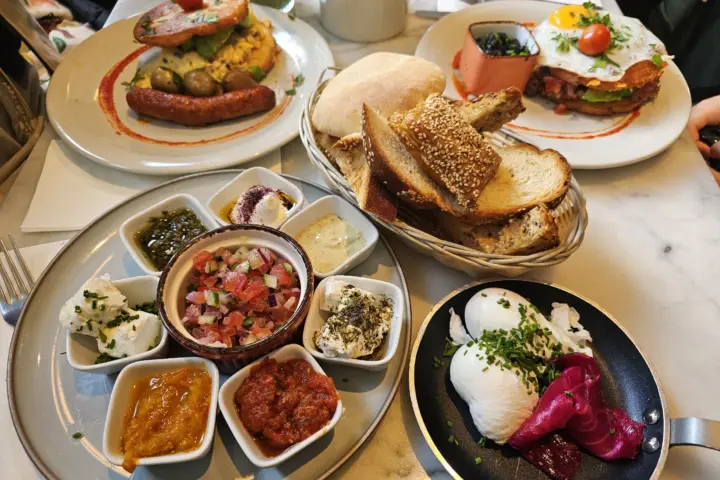 Restaurant Florentin brunch in Amsterdam