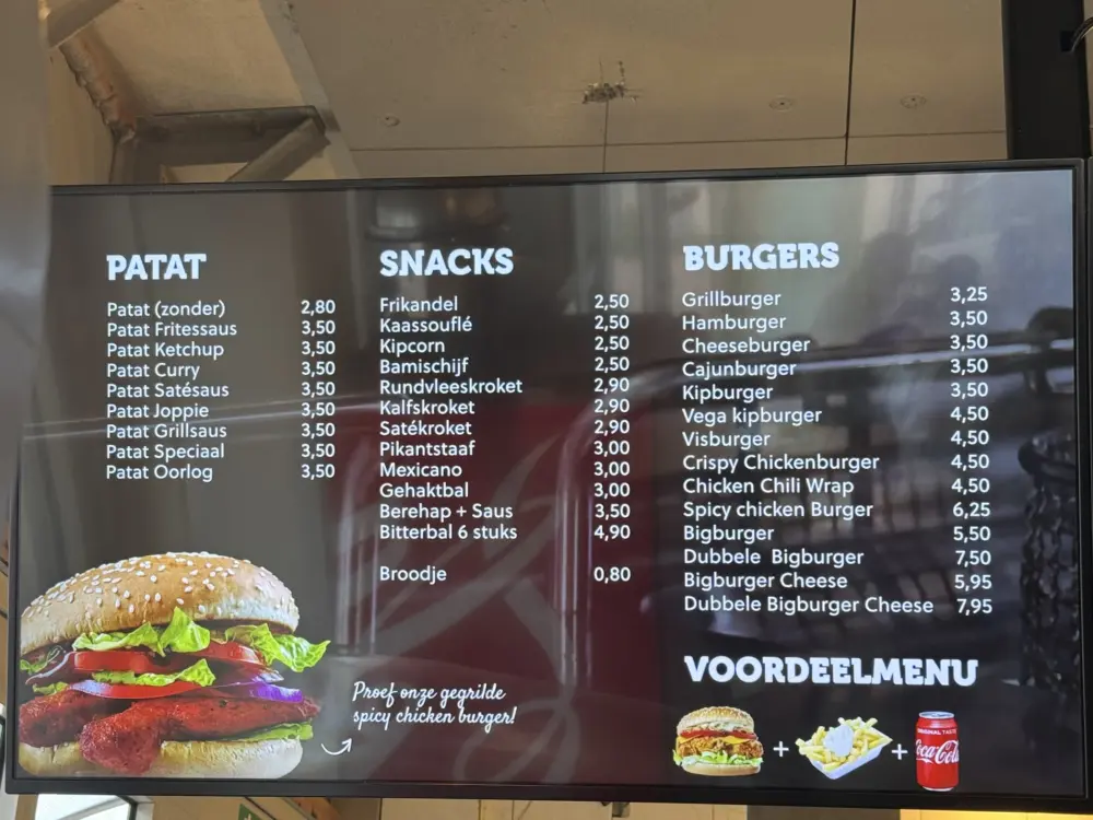 Gill's Fastfood in Amsterdam
