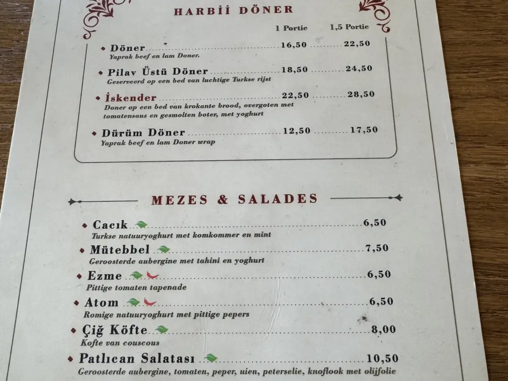 Restaurant Harbii döner in Rotterdam