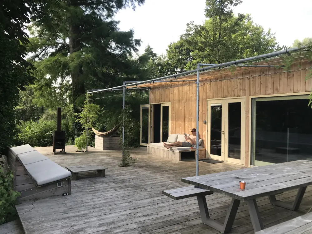 Accommodatie Island Cabin in Rotterdam