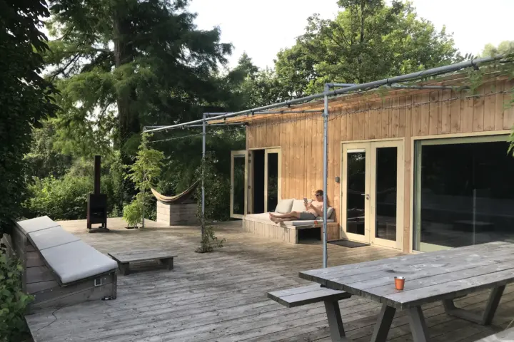 Accommodatie Island Cabin in Rotterdam