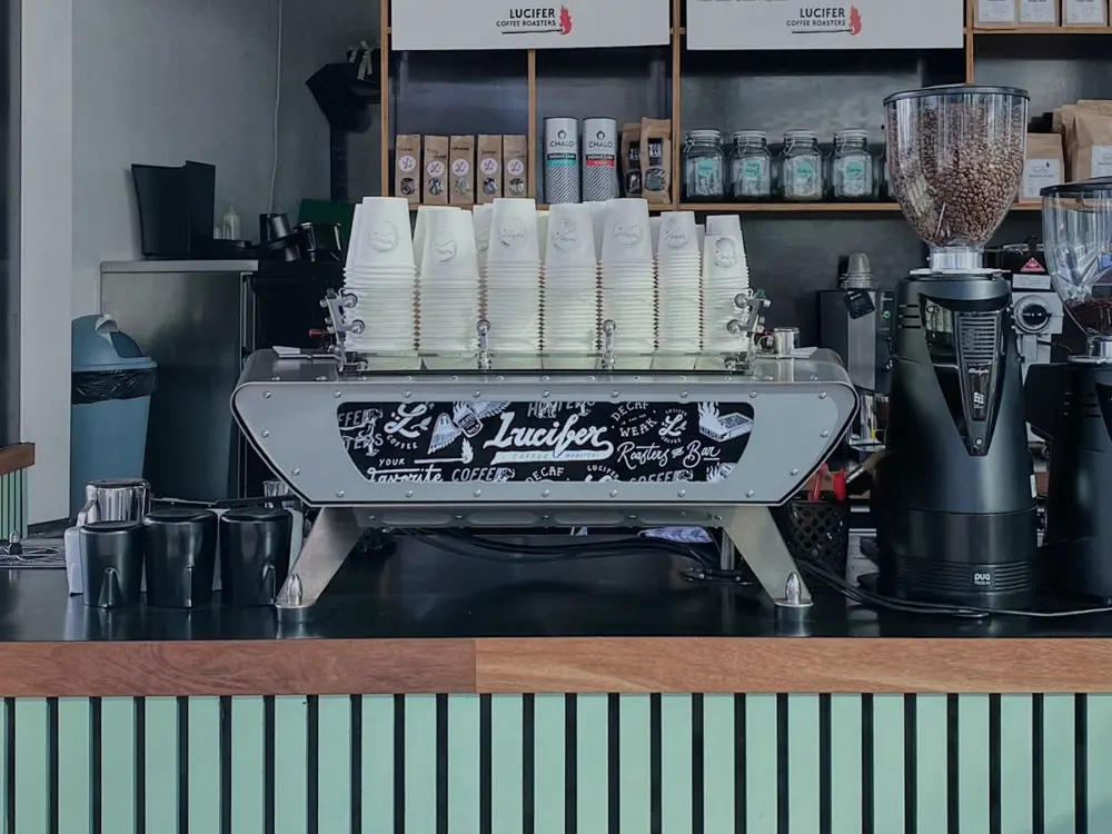 Restaurant Lucifer Coffee Roasters BAR in Eindhoven