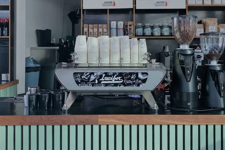 Restaurant Lucifer Coffee Roasters BAR in Eindhoven