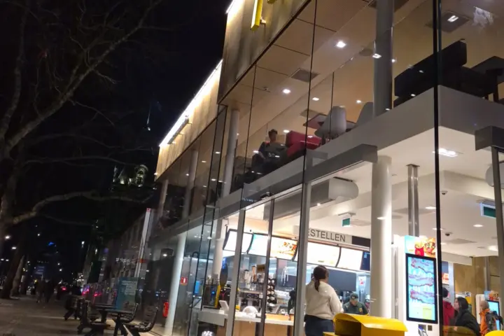 McDonald's Rotterdam Coolsingel 44 in Rotterdam