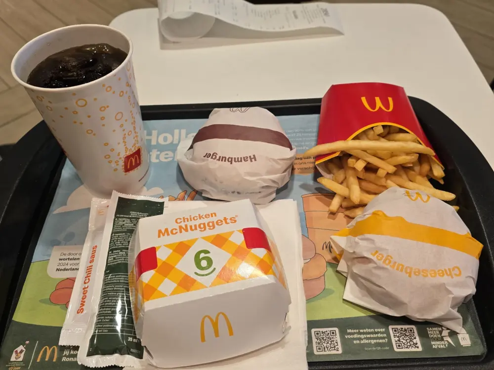McDonald's Rotterdam Zwart Janstraat in Rotterdam