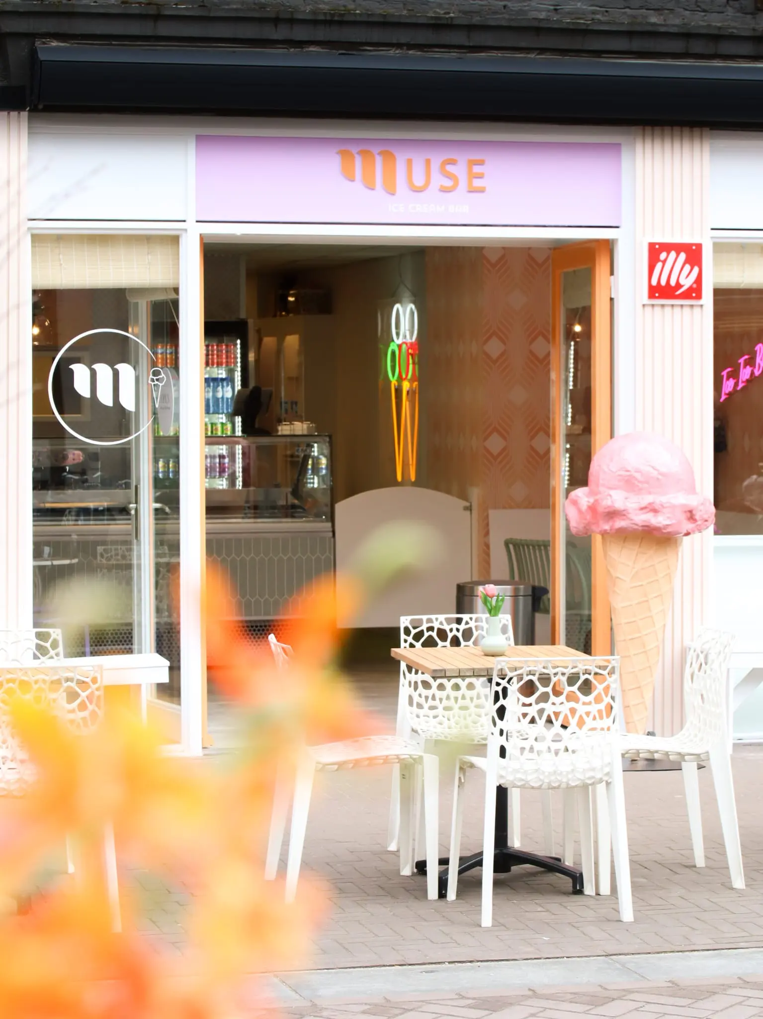 Muse Ice Cream Bar in Valkenswaard
