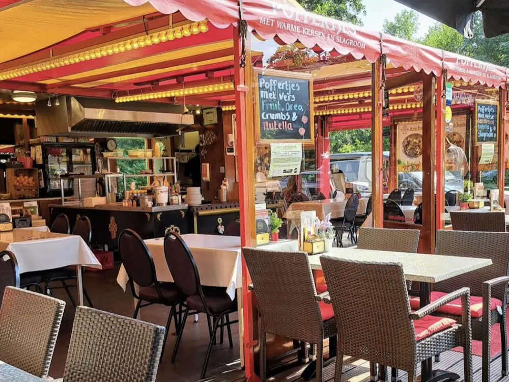 Pannenkoeken-Poffertjes Restaurant Amstelland Ouderkerk aan de Amstel Geopend Maart t/m oktober in Ouderkerk aan de Amstel