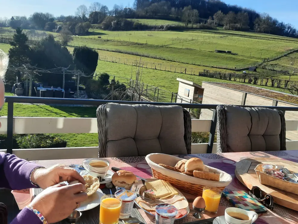 Accommodatie Panorama Sousberg B&B in Schin op Geul