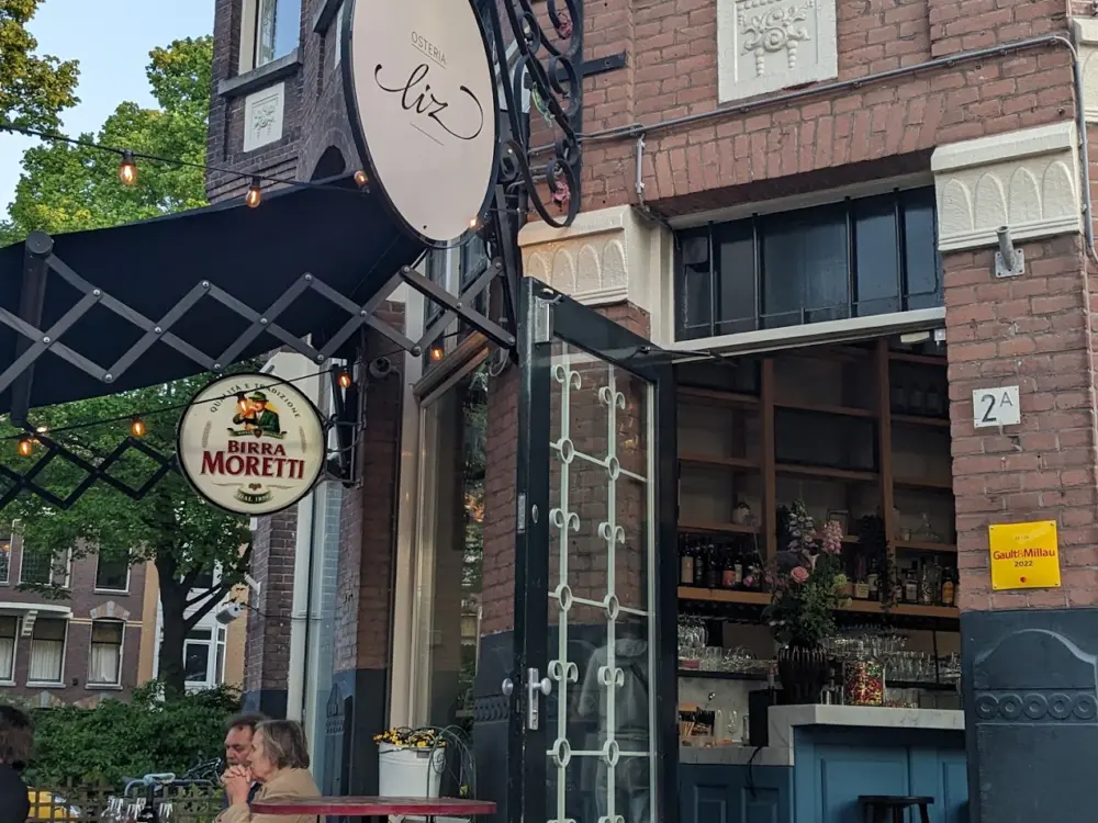 Restaurant Piazza Lis (voorheen Osteria Liz) in Rotterdam