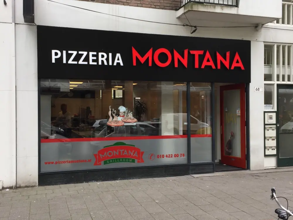 Restaurant Pizzaria Montana: bestel via pizzeriamontana.nl in Rotterdam