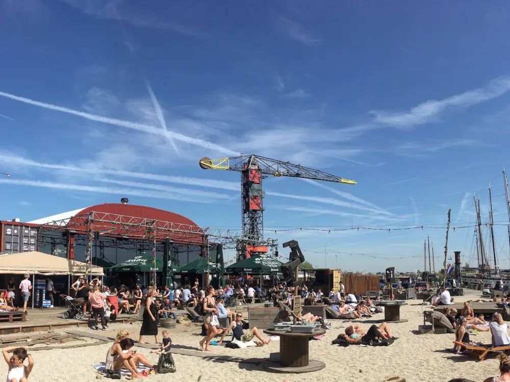 Restaurant Pllek in Amsterdam