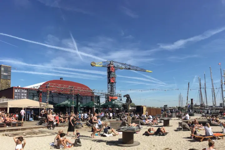 Restaurant Pllek in Amsterdam