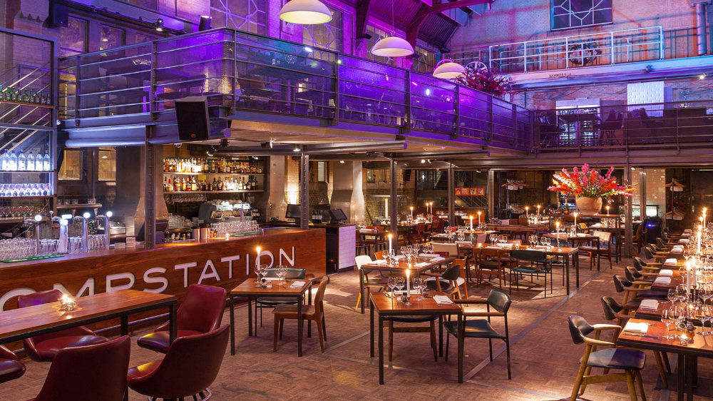 Restaurant Pompstation in Amsterdam
