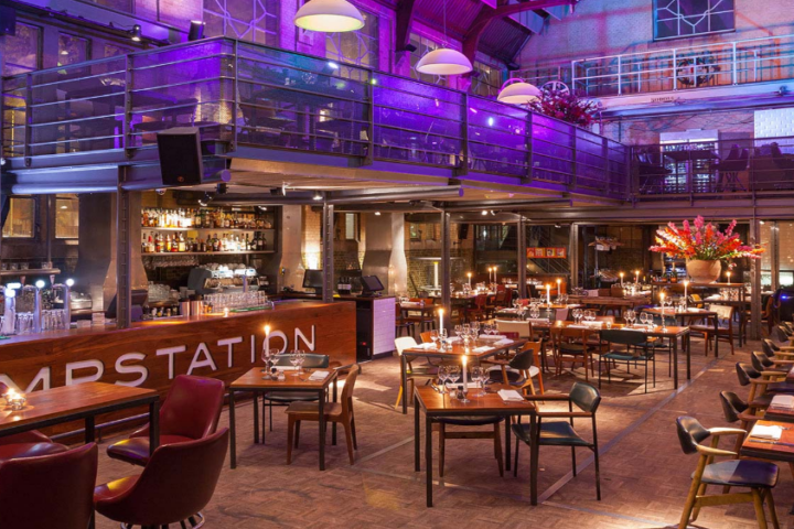 Restaurant Pompstation in Amsterdam