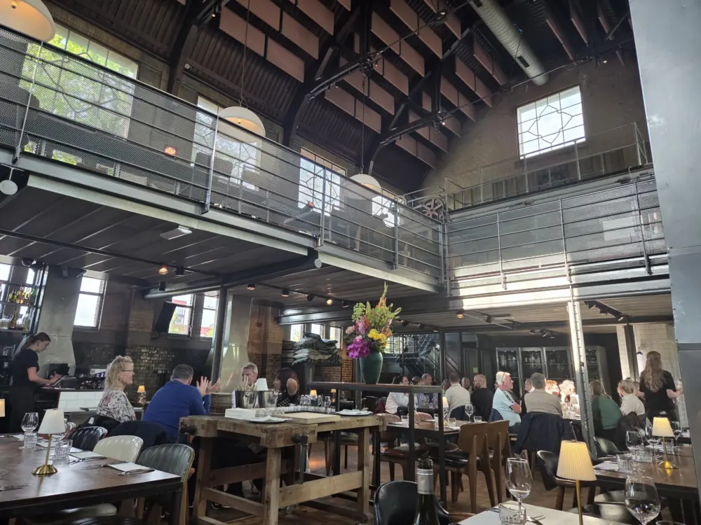 Restaurant Pompstation in Amsterdam